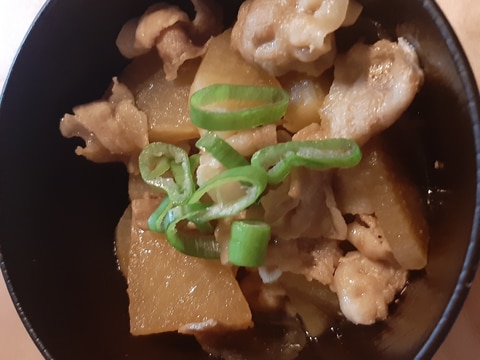 〜角煮味〜豚バラ肉大根